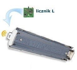 Lampa bakteriobójcza bezpośredniego działania NBV 2x30 NL naścienna z licznikiem czasu pracy