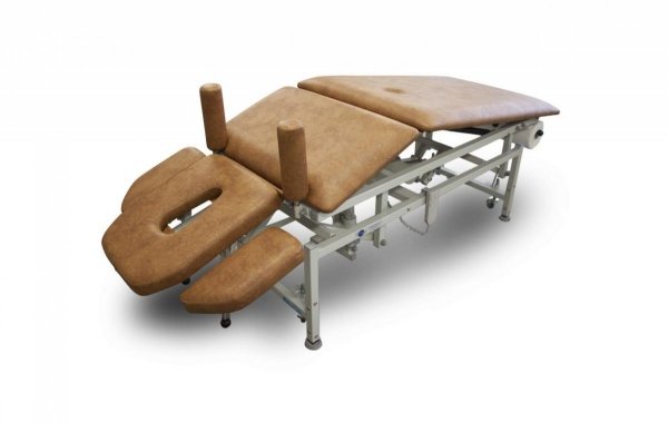 Stół do masażu i rehabilitacji 5-częściowy łamany z ręczną regulacją wysokości SM-2-Ł rp