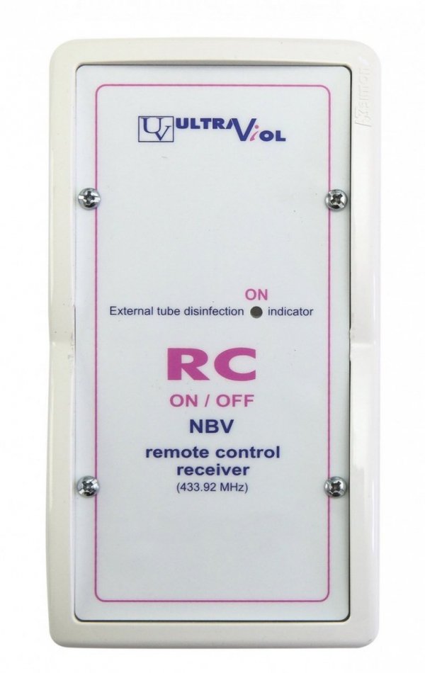 Zestaw RC NBV do zdalnego włączania/wyłączania lamp bakteriobójczych bezpośredniego działania