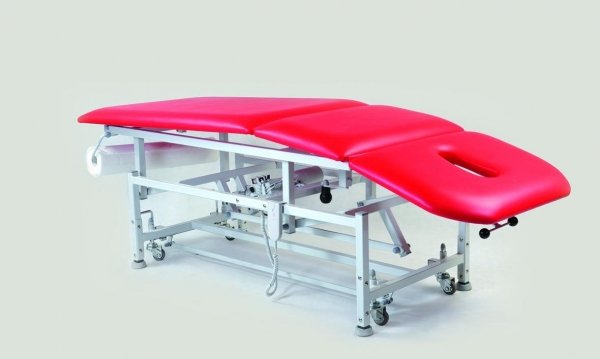 Stół rehabilitacyjny 3-częściowy elektryczny SR-3E-Ł