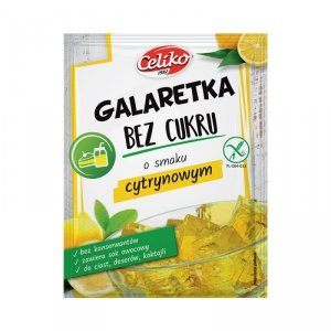 Galaretka bez cukru o smaku cytrynowym 14 g