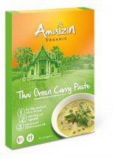 PASTA CURRY THAI GREEN BIO 80 g - AMAIZIN