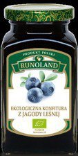 KONFITURA Z JAGODY LEŚNEJ BIO 320 g - RUNOLAND