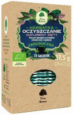 HERBATKA OCZYSZCZENIE BIO (25 x 1,5 g) - DARY NATURY