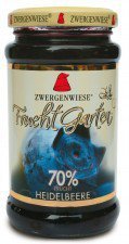 ZWERGENWIESE bio bezglutenowy 70% mus JAGODA 225g