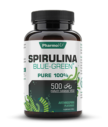 Spirulina Blue-Green™ Pure 100% 500 tabl Pharmovit