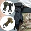 Trok molle z karabińczykiem - Khaki
