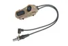 Podwójny włącznik żelowy (2,5mm/SF) FL-ACC-06 - Tan