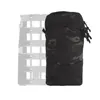 Kieszeń uniwersalna Cargo 3x6 Pionowe Laser Cut - Multicam Black