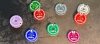 Trackers Counters (Range 0-9, Size 20mm, 9szt.)