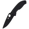 Nóż Spyderco Tenacious G-10 Black / Black Blade Plain (C122GBBKP)