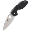 Nóż składany Spyderco Efficient G-10 Black Plain (C216GP)