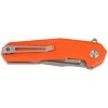 Nóż składany Kubey Carve Orange G10, Bead Blasted AUS-10 (KB237I)