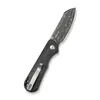 Nóż składany Civivi Crabby Shredded Carbon Fiber, Damascus by Ken Onion Jr. (C24055-DS1)