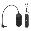Podwójny włącznik żelowy (Crane Laser Plug) FL-ACC-16 - czarny