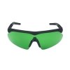 Okulary Raptor Pro - Laser Lens - Czarne - Zielony wizjer (40482)