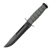 Nóż Ka-Bar 5012 - Foliage Green Utility Knife Serrated - GFN Sheath 