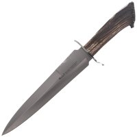 Nóż Muela Bear-24S Remate Crown Stag, Satin X50CrMoV15 