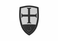 Naszywka - Crusader Shield Rubber Patch 