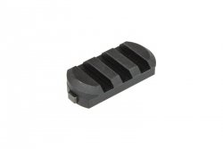 Szyna RIS QD MLOK 3 Slot - czarna