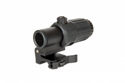 Luneta Magnifier 3x z osłoną Killflash - czarny