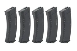 Zestaw 5 magazynków EMM AK MOD1 Mid-Cap na 130/30 kulek do AK