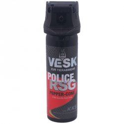 Gaz pieprzowy VESK RSG Police 2mln SHU Cone 63ml (12063-C)