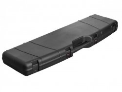 Kufer na bron Megaline 130x35x12cm czarny z zamkiem