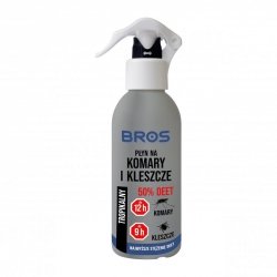 Płyn Bros na komary i kleszcze 130 ml. DEET