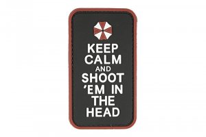 Naszywka 3D - Keep Calm And Shoot
