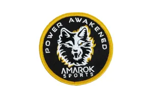 Duża naszywka AMAROK - Czarna