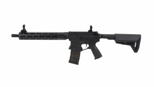 King Arms x Lancer Systems - Karabinek L15 LCH7 12 Faux Carbon Czarny