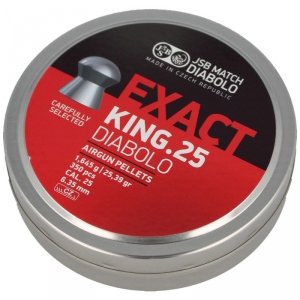 Śrut diabolo JSB Exact King 1,645g 6,35/350szt. (546298-350)