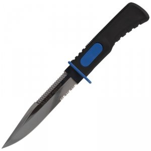Muela - Nóż nurkowy Black-Blue 140mm (SUB-14.3)