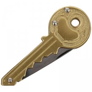 CEM - Nóż Klucz Gold Plain (CM 607/S GD)