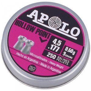 Śrut Apolo Hollow Point Extra Heavy GEN-2 4.52mm 250szt (E19201-2)