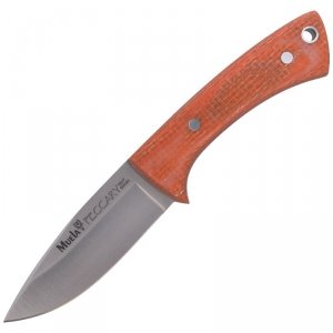Muela - Nóż na szyję Orange Micarta Neck Knife (PECCARY-8.O)