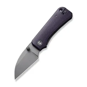 Nóż Civivi Baby Banter Wharncliffe Purple Canvas Micarta by Ben Petersen (C19068SC-2)