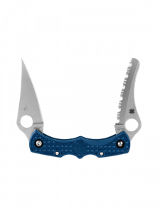 Nóż składany Spyderco Dyad Jr. Lighweight Sprint Run Cobalt Blue FRN, Satin CPM SPY27 by Sal Glesser (C39PSCBL)