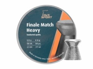 H&N - Śrut diabolo Finale Match Heavy 4,5mm 500szt.