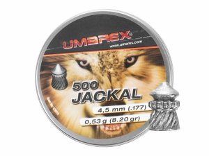 Umarex - Śrut Jackal Pointed Ribbed 4,5mm 500szt.