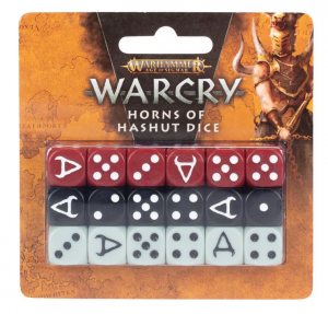 Warcry - Horns of Hashut Dice Set