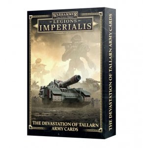 Legions Imperialis - The Devastation of Tallarn Army Cards