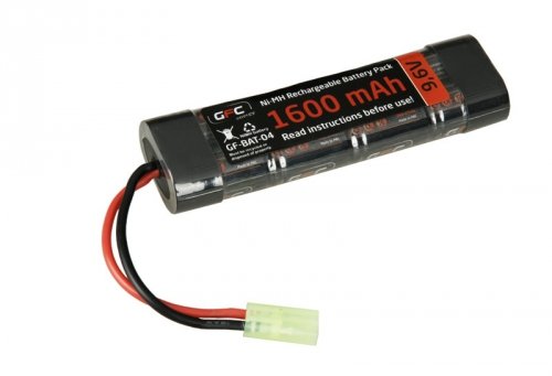 GFC - Akumulator NiMH 9,6V 1600mAh typ mini