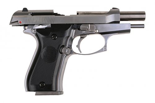 WE - Replika Beretta M84 Mini - srebrna