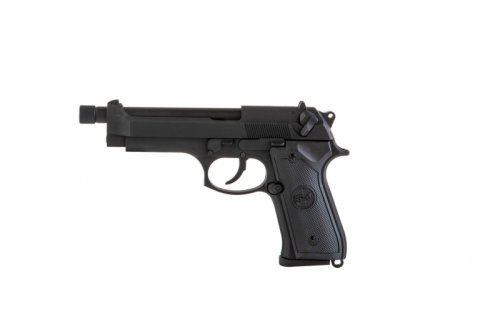 SRC - Replika SR92 z tłumikiem - czarna