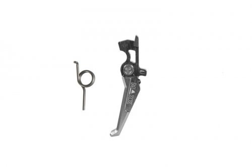 Język spustowy CNC Aluminum Advanced Trigger (Style E) - srebrny