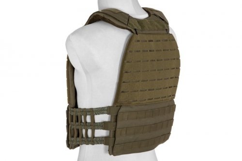 Kamizelka typu plate carrier molle/laser-cut - olive