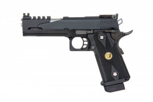 WE - Replika Hi-Capa 5.1 Dragon B (Full Auto) - czarna