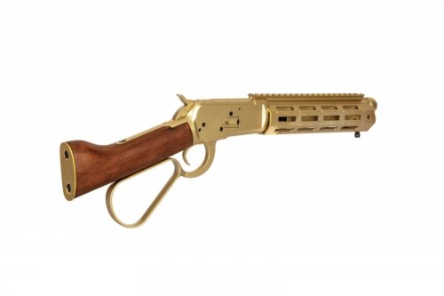 A&amp;K - Replika 1873R (Real Wood) - złota